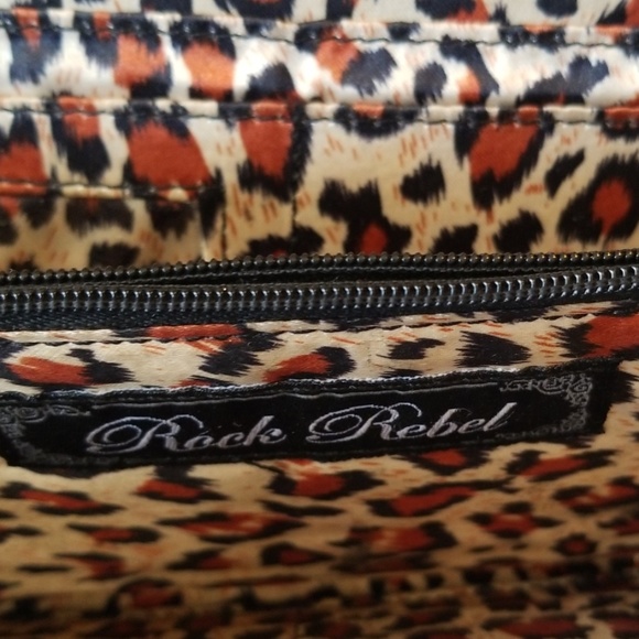 Studded Black Wallet - Picture 4 of 5